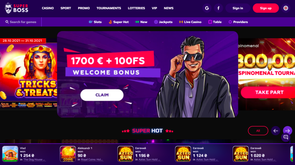 superboss casino promo code