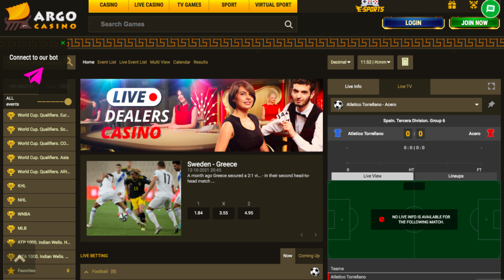 Argo Online Casino 