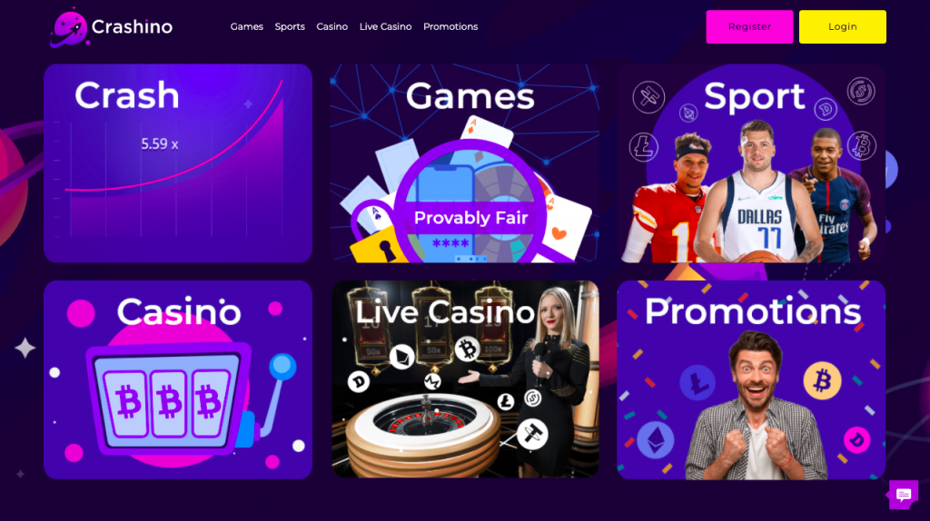 Crashino Crypto casino