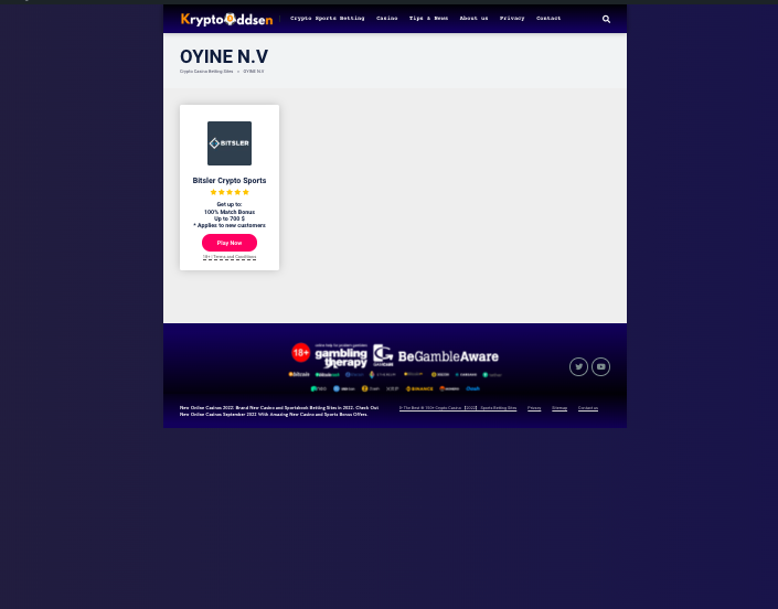 Casino owned operated by OYINE N.V.