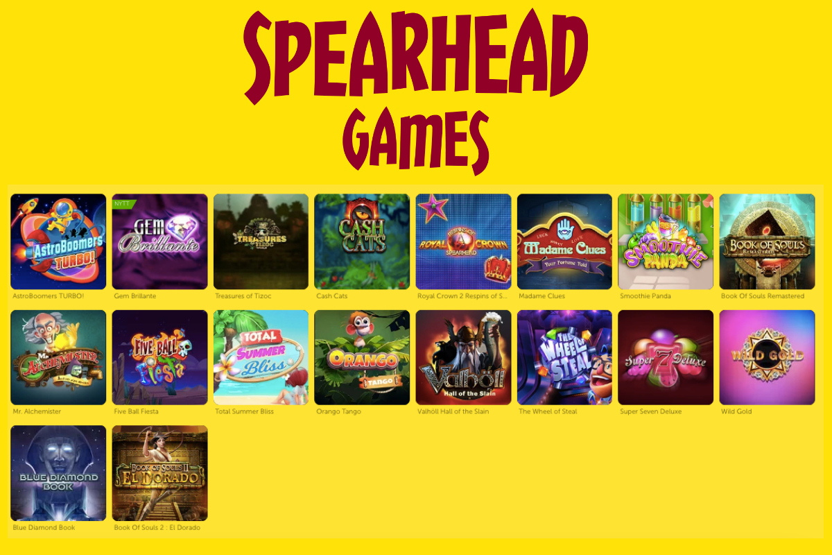 Spearhead Games Slots