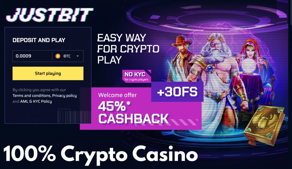 Justbit Crypto Casino