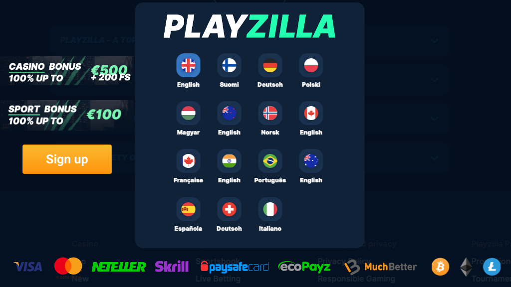 PlayZilla Casino