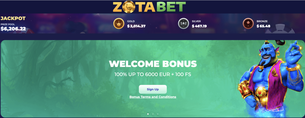 ZotaBet Bonus