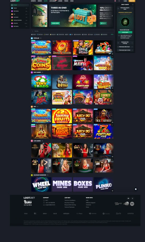 Loot bet Casino