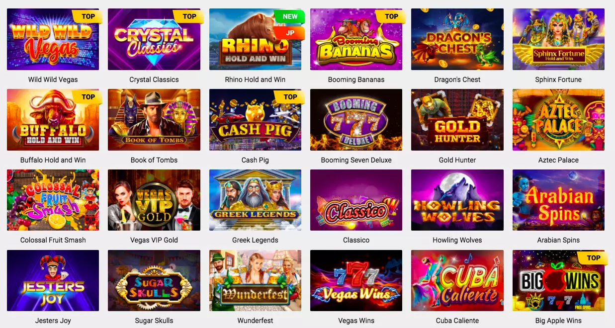 Booming Games Casino Slots