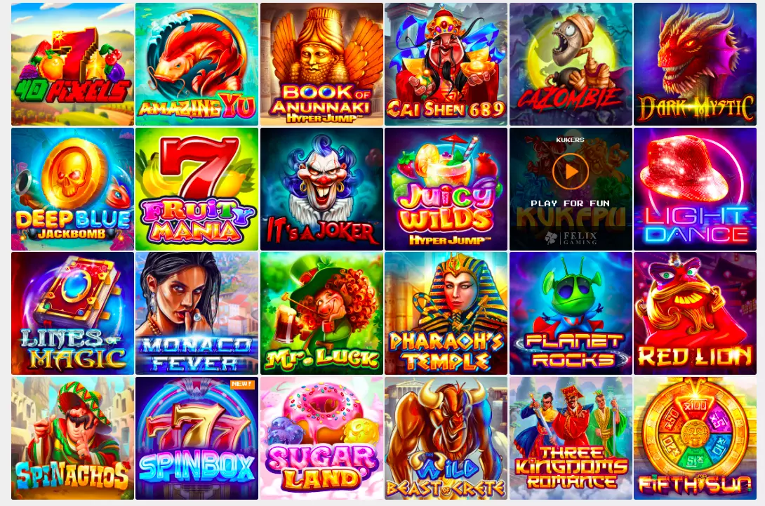 Felix Gaming Casino Slots