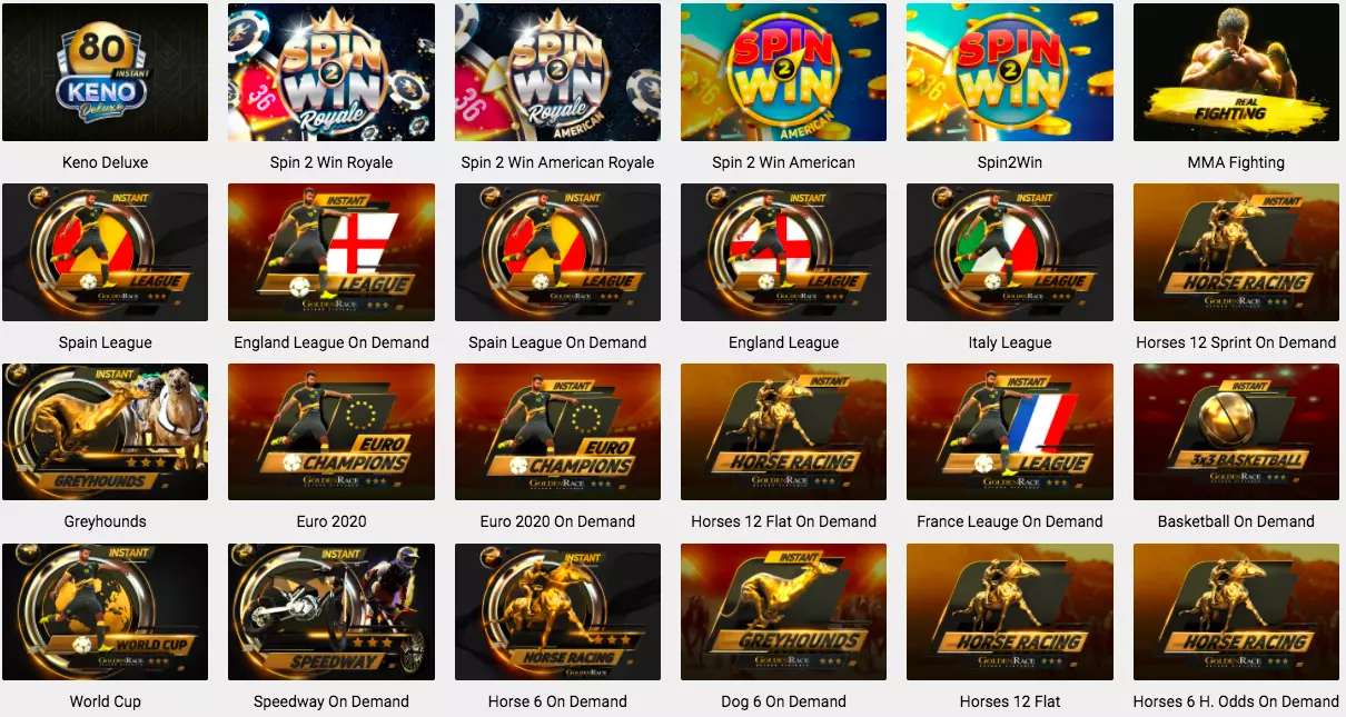 Golden Race Casino Slots