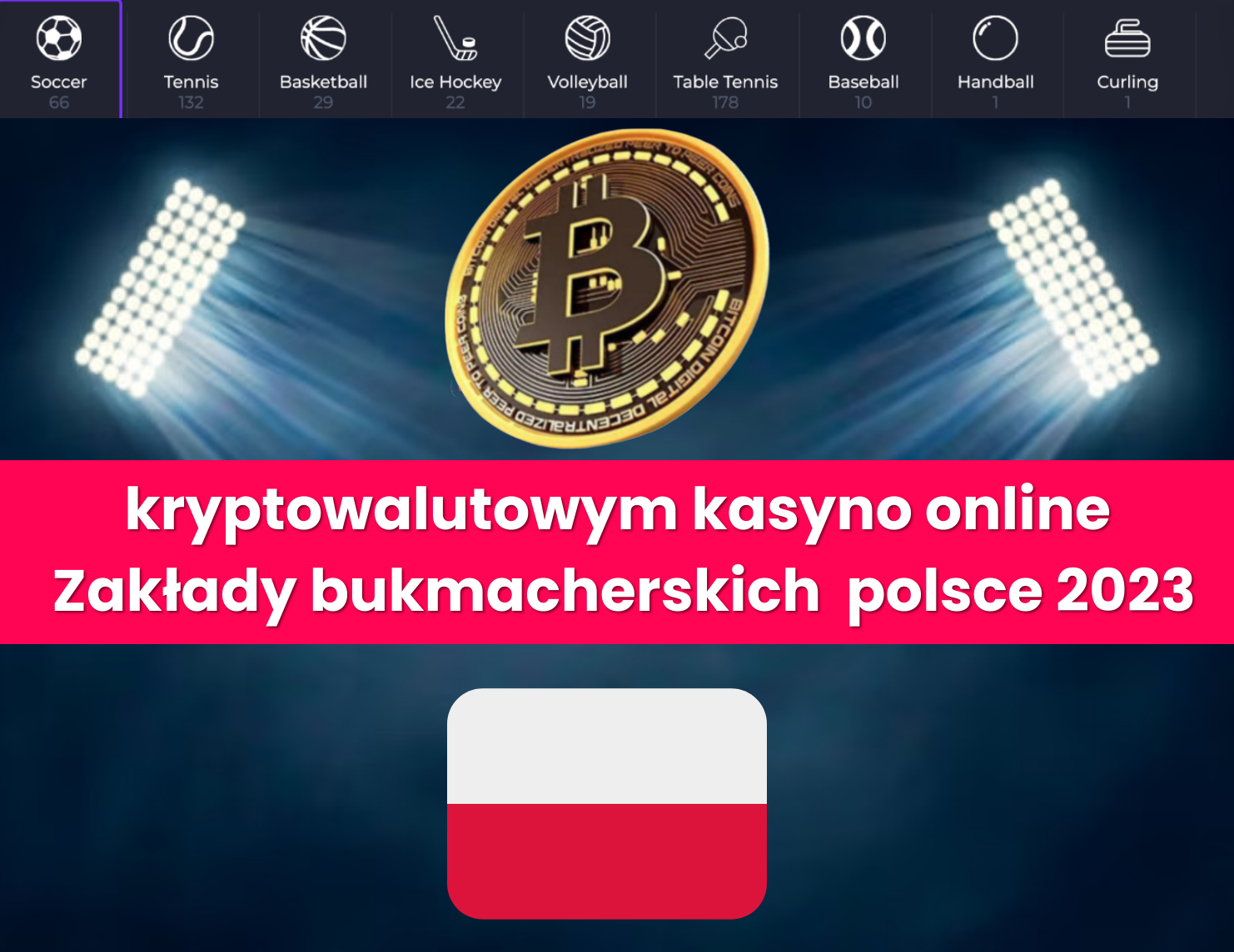kryptowalutowym kasyno online Zakłady bukmacherskich polsce 2023