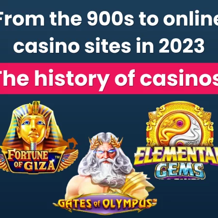 From the 900s to online casino sites in 2023