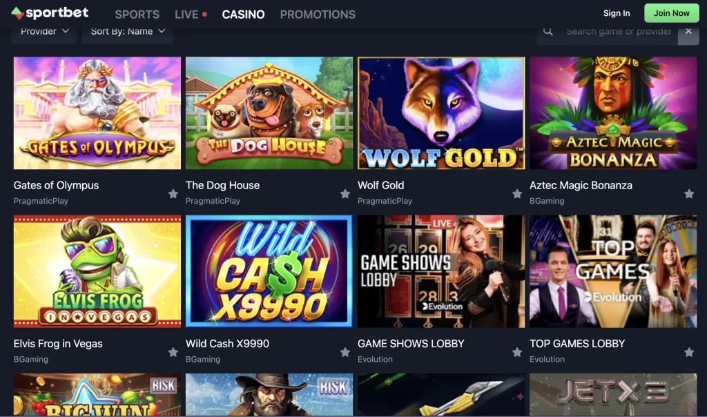 Sportbet Casino