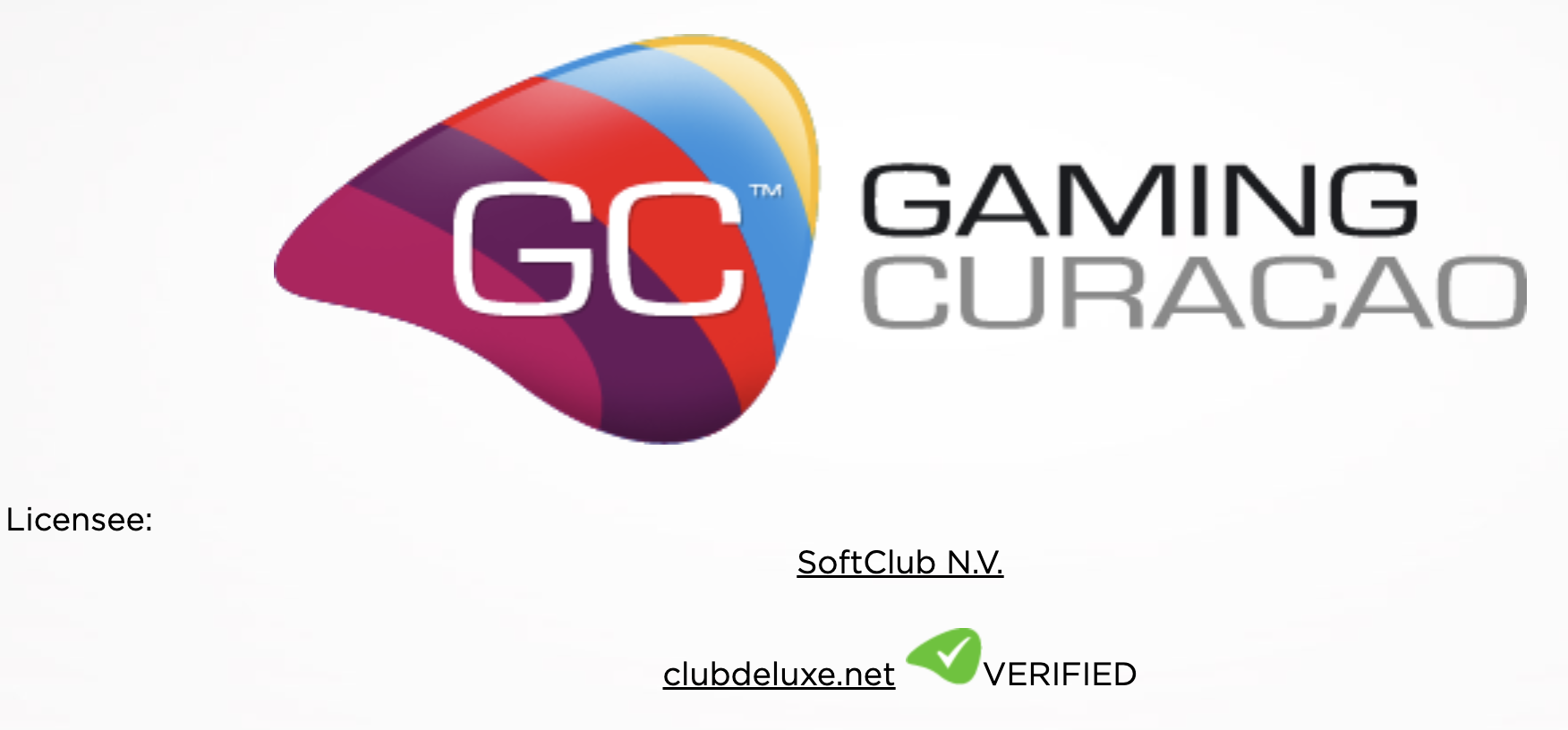 Casino owned and operated by SoftClub N.V.