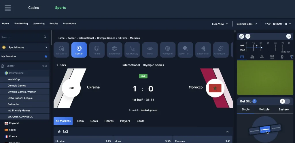 CryptoBetSports Sportsbook