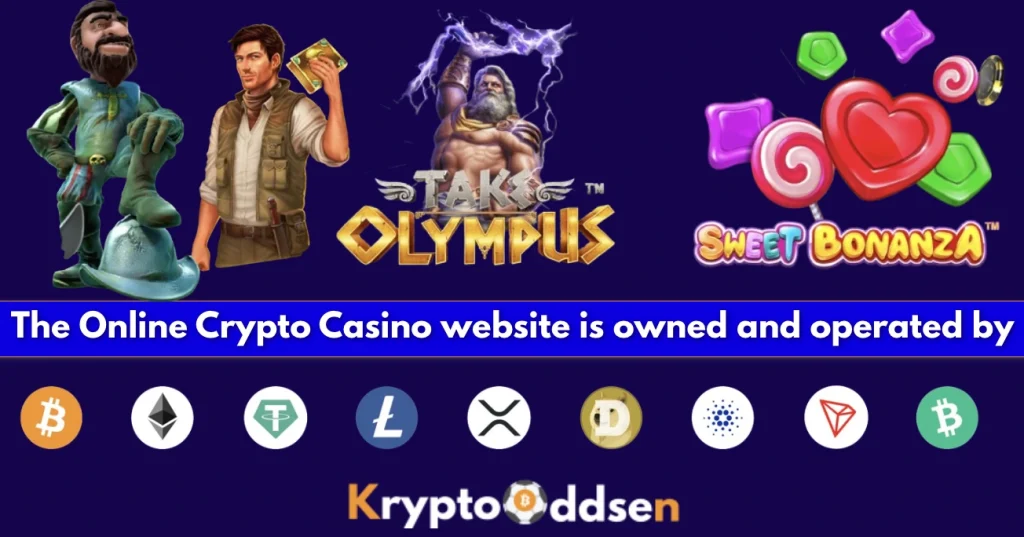 The Online Crypto Casino website is owned and operated by